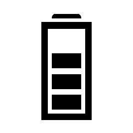 バッテリー充電アイコン