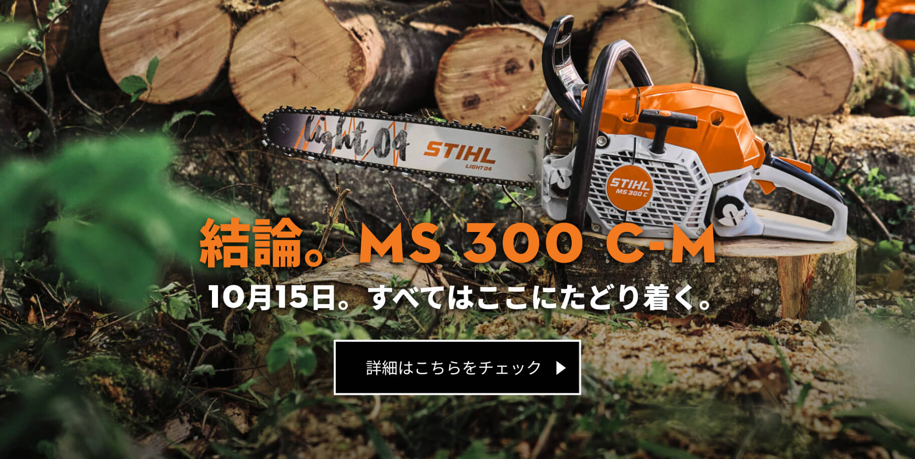 結論。MS 300 C-M 10月15日。すべてはここにたどり着く。｜詳細はこちらをチェック